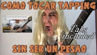 APRENDE A TOCAR TAPPING con la  GUITARRA sin ser un PLASTA