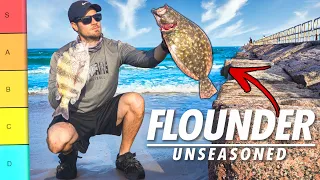 FLOUNDER catch n cook UNSEASONED - the ultimate taste test