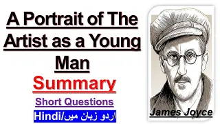 A Portrait of the Artist as a Young Man Summary Characters Themes/Critical analysis in Urdu/Hindi