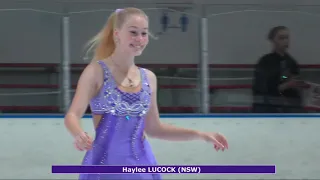 C01 Advanced Novice Men & Ladies Free Skating | 2020 NSW FIGURE SKATING CHAMPIONSHIPS