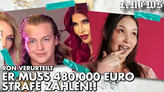 Deutscher YouTuber RON BIELECKI VERURTEILT! 480.000 EURO STRAFE!🤯💸& Panik durch Nintendo &... Lecken