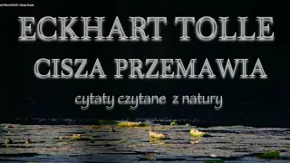 ECKHART TOLLE - CISZA PRZEMAWIA - CYTATY * Audiobook czytany z natury - lektor pl *