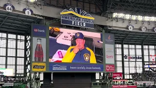 Milwaukee Brewers 2023 Starting Lineup & Pregame Intro