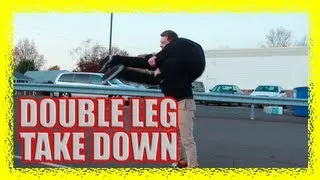 Street-Jitsu: Double Leg Takedown SLAM Street Fight