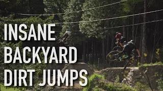 INCREDIBLE BACKYARD DIRT JUMPS | Finn Iles