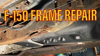 Ford F150 Rusted Frame FIXED!!!