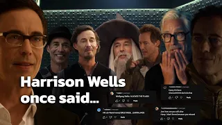 Harrison Wells once said...  (With Harry, HR, Sherloque, Nash, Dr. Wells and more!) | The Flash