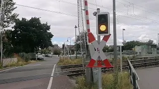 Bahnübergang Vöhrum mit 2 IC2's