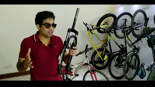 How to Install front Suspension in any Bicycle | just ₹500