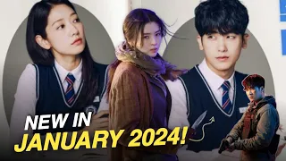 Top 7 Upcoming Korean Dramas for January 2024 || 7 New kdrama 2024!