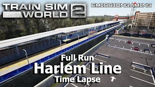 Harlem Line - Time Lapse - Train Sim World 2