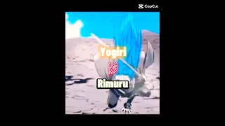Yogiri (Instant Death) VS Rimuru (Tensura) | Never Ending Battle | #shorts #anime #rimuru #tensura