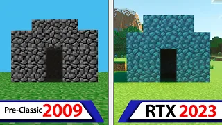 Minecraft | Graphics Evolution | 2009 - 2023