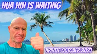 Hua Hin is Waiting - Update October 2021 - Soi Bintabaht - Soi 80 - Beach in HDR 4K Dolby Vision