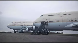 Exploring Abandoned Boeing 747 Airplanes (Like Arizona Plane Graveyard)