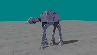 Imperial AT-AT Walker Animations