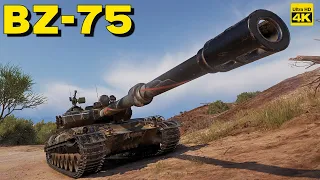 World of Tanks 6 Kills 10,4k damage BZ-75 | 4K Video | - My battle My rules