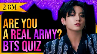 BTS QUIZ THAT ONLY REAL ARMYS CAN PERFECT