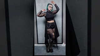 quick #fitcheck from Saturday's goth night 🦇🦇 #gothoutfit #gothgirl