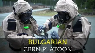Trident Juncture 2018 - Bulgarian CBRN Defense Platoon