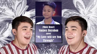 Music React | Vanjoss Bayaban sings "My Love will see You Through" on The Voice Kids | Love him!