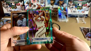 Opening 2022 Topps Chrome Sonic Lite Hobby Box (holy parallels, batman!)