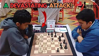 Hunting down the top seed | Vivaan Sachdev vs Sadbhav Rautela | Under-15, 12th National Schools