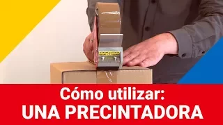 Cómo utilizar una precintadora manual (tutorial) | Rajapack