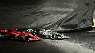 F1: Sebastian Vettel vs Hamilton Short (Stop Motion Formula One)