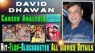 Director David Dhawan Box Office Collection Analysis Hit and Flop Blockbuster All Movies List.