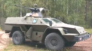 Боевой модуль МБ2-03 бронемашины КамАЗ-43269 «Выстрел»