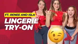 Lingerie Try-On 3 Girls Naughty List