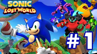 Sonic Lost World (Часть 1 - Windy Hill) [PC] 1080p/60