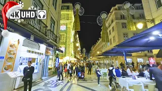 Lisbon Portugal Winter Walking Tour - 4K HDR