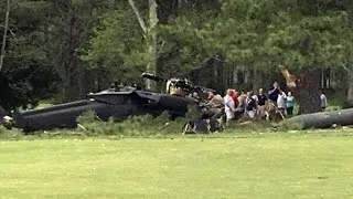 Deadly Blackhawk crash at golf course