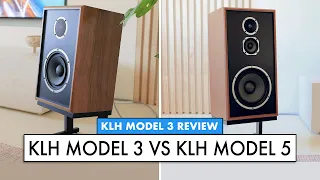 KLH BATTLE!  Is the KLH Model 3 BETTER than the 5? KLH Model 3 Review