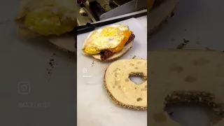 Bacon, Egg, and Cheese on an Everything Bagel 🥯🥓🍳🧀