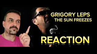 GRIGORY LEPS Григорий Лепс - Замерзает Cолнце. HD. Цвет. Grigory LEPS (Freez. Sun)reaction