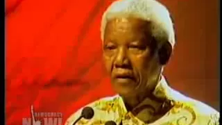 Nelson Mandela Condemns George W. Bush and War With Iraq, January 30th, 2003