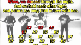 I Saw Her Standing There  Beatles mizo vocals  lyrics chords cover