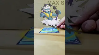 Mega Thundurus X/Y Pokémon Evolution TCG | AR Card by Max S #Shorts