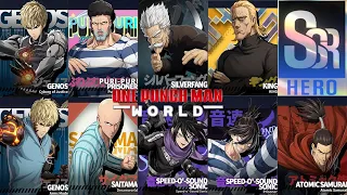 One Punch Man: World Gameplay - Skills Of All SSR Heroes Showcase