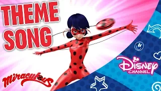 Theme Song With Lyrics 🎶 | Miraculous 🐞 | Disney Channel | Disney Arabia