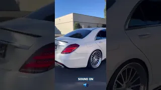 WAIT FOR SOUND S63 #shorts #supercars #mercedes #sclass #s63 #exhaust
