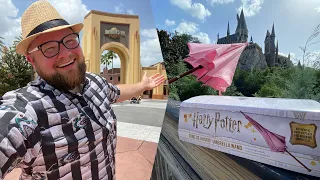 Universal Studios Orlando August 2021 | Buying Hagrid’s Umbrella Wand & Halloween Horror Nights SOON