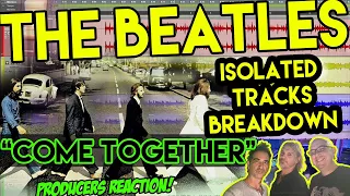 The Beatles - Come Together [ISOLATED TRACKS - REACTION & ANALYSIS] musicians react S01E07