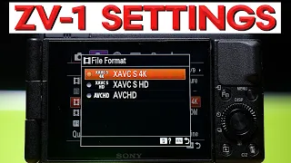 BEST ZV-1 VIDEO Settings – Sony ZV-1 Complete Setup Guide for CINEMATIC Video