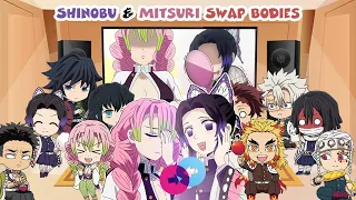 Hashiras React to Shinobu & Mitsuri Swap / Switched Bodies AU Animation (Demon Slayer)