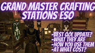 Grand Master Crafting Stations ESO