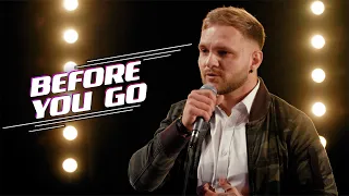 Sam - 'Before You Go' | Auditions | The Voice Comeback Stage | VTM GO